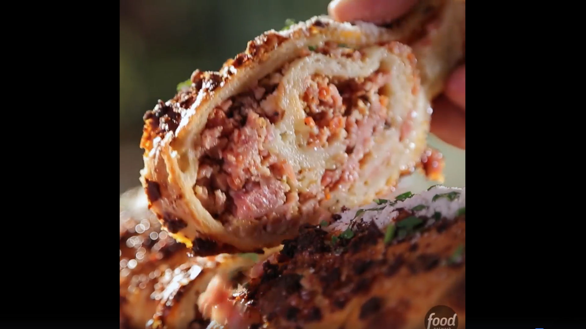 Stuffed Prosciutto Bread